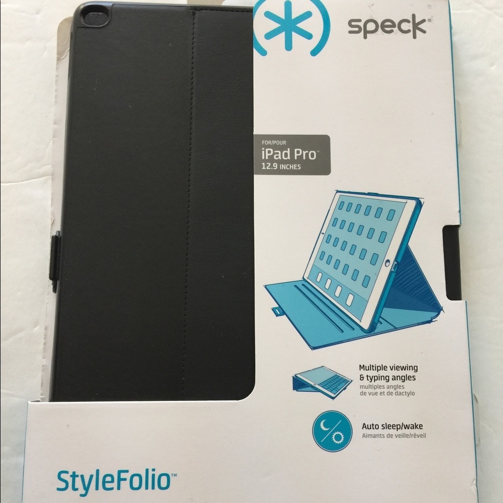 Speck Black StyleFolio iPad Pro Case Cover New